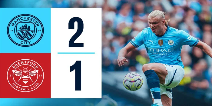 Premier-League---Hasil-Pertandingan-Man-City-2-1-Brentford,-Tanggal-14-September-2024