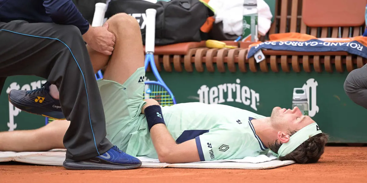 Cedera Lutut Paksa Casper Ruud Mundur dari Wimbledon 2025